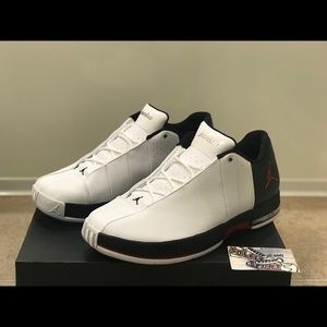 nike men's jordan te 2 low black basketball